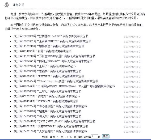 商評(píng)委：2016年12月起依法有序主動(dòng)公開評(píng)審決定和裁定