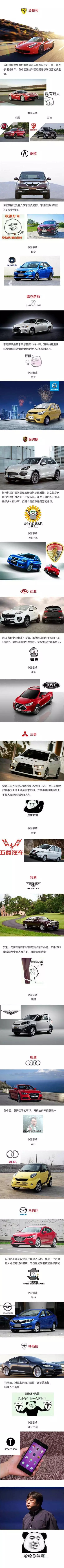 原來(lái)這些知名國(guó)際汽車品牌在中國(guó)還有這么多的親戚！