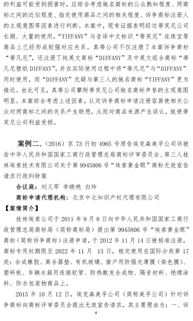 北知院發(fā)布18件規(guī)制商標(biāo)惡意注冊典型案例(更正版）