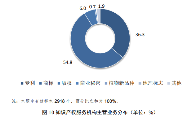 代理服務是行業(yè)最主要業(yè)務形態(tài)？從國知局調查報告看行業(yè)發(fā)展走向