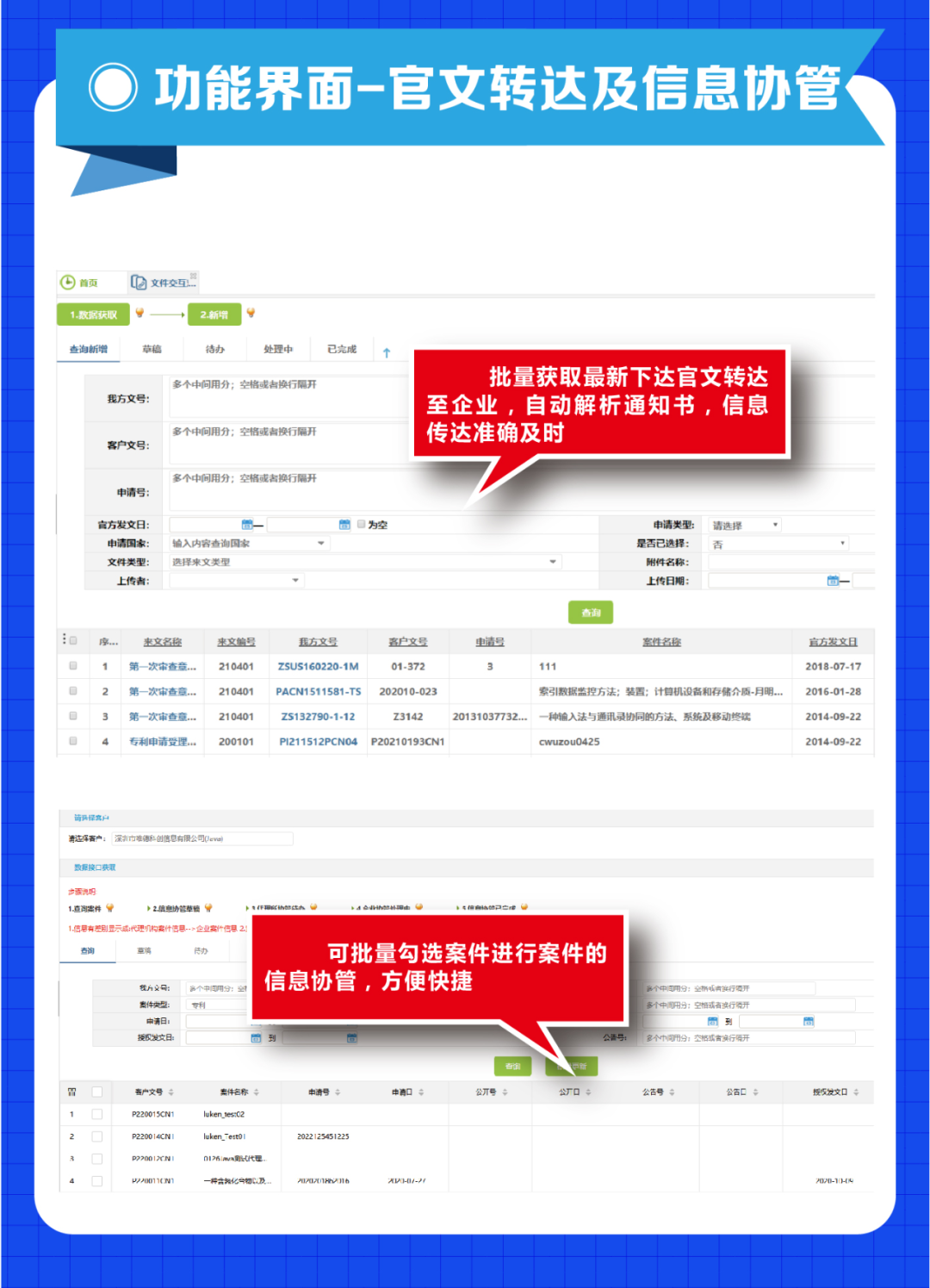 企業(yè)與代理機(jī)構(gòu)業(yè)務(wù)信息如何高效協(xié)同，多家知名代理所負(fù)責(zé)人在線支招