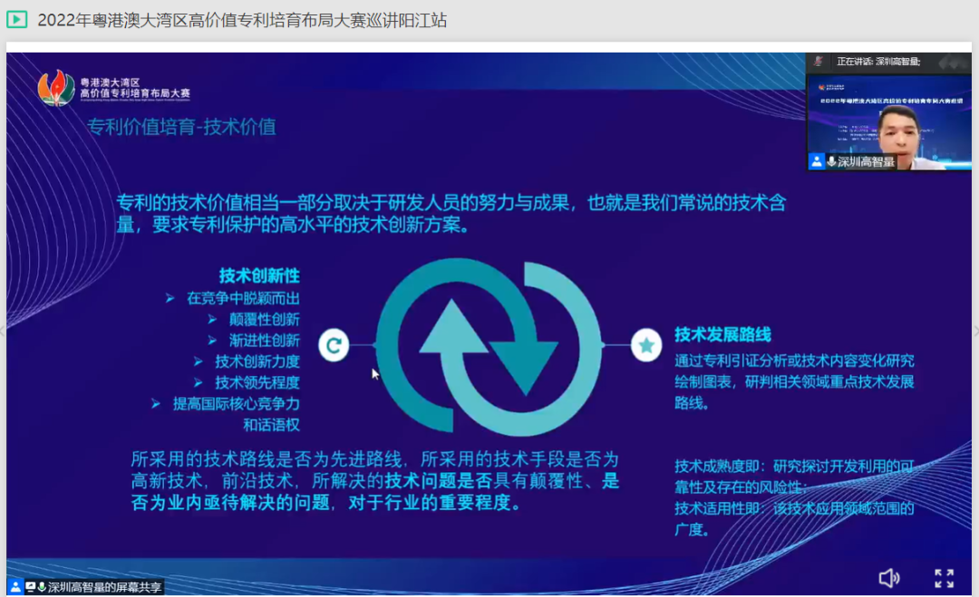 讓智慧向“陽(yáng)”生長(zhǎng)，將創(chuàng)新匯成“江”?！?022年灣高賽巡講在陽(yáng)江圓滿舉辦！