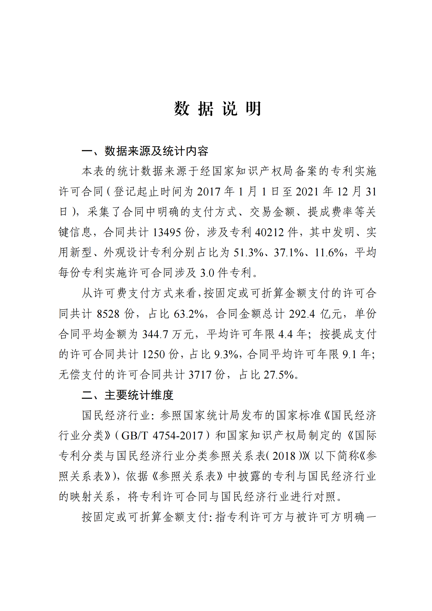 國知局：2021年度及近五年備案的專利實施許可合同有關(guān)數(shù)據(jù)公布！