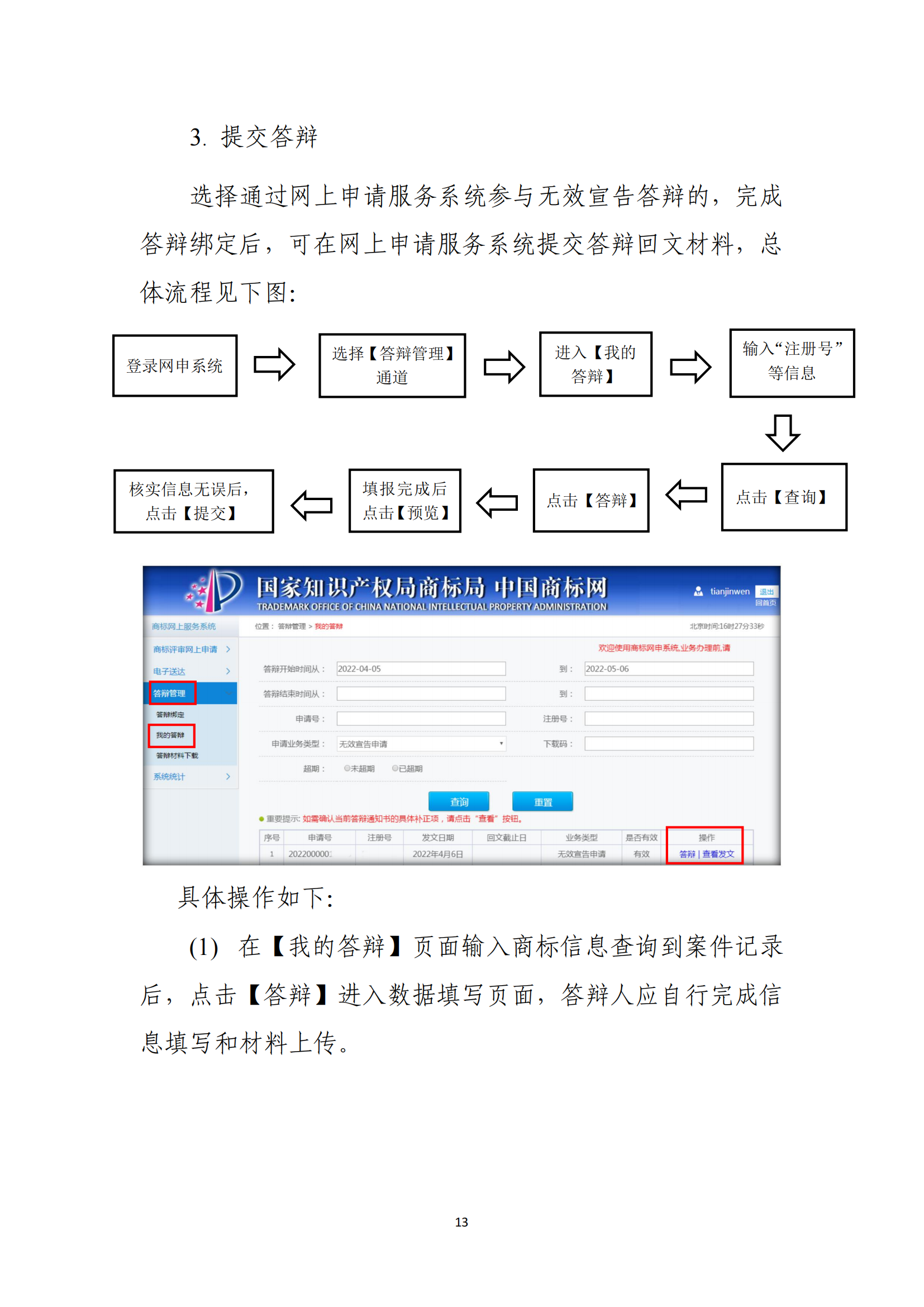 商標(biāo)無效宣告/異議/駁回復(fù)審網(wǎng)上申請及答辯操作流程指引發(fā)布！